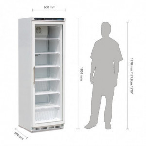 Vitrina refrigerada negativa blanca 365 L - Polar - Fourniresto