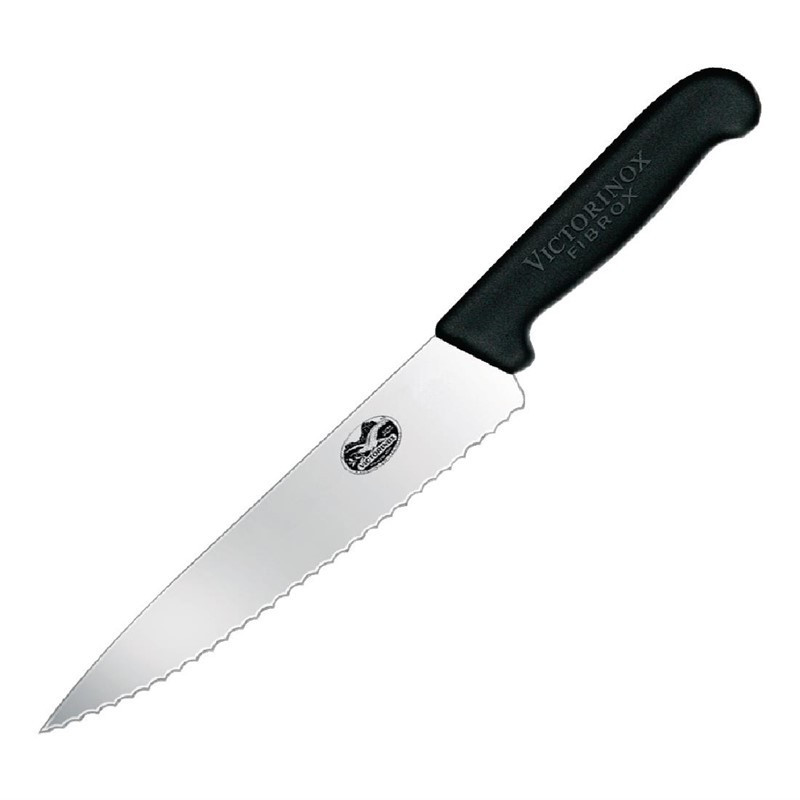 Cuchillo de trinchar con hoja dentada de 22 cm - Victorinox - Fourniresto