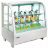 Vitrina Refrigerada de Mostrador Blanca - 2 Estantes - 100 L - Polar