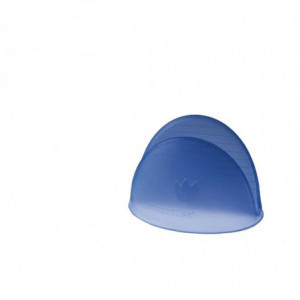 Manopla anti-calor de silicona azul - Pavoni - Fourniresto