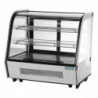 Vitrina refrigerada de mostrador negra 120 L - Polar - Fourniresto