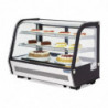 Vitrina refrigerada de mostrador negra 160 L - Polar - Fourniresto