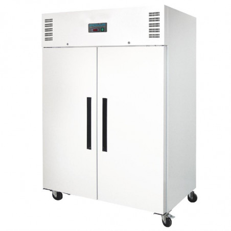 Armario refrigerado negativo blanco GN 2/1 de doble puerta 1200 L - Polar - Fourniresto