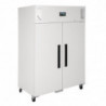 Armario refrigerado negativo blanco GN 2/1 de doble puerta 1200 L - Polar - Fourniresto