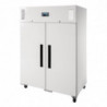 Armario refrigerado negativo blanco GN 2/1 de doble puerta 1200 L - Polar - Fourniresto