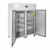 Armario refrigerado negativo blanco GN 2/1 de doble puerta 1200 L - Polar - Fourniresto