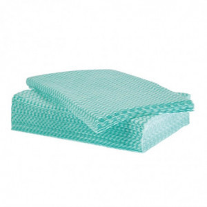 Chiffon Solonet Vert - Lot De 50 - Jantex - Fourniresto