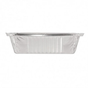 Gran bandeja rectangular de aluminio - Lote de 500 - Fiesta - Fourniresto