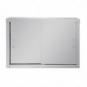 Placard de pared de acero inoxidable 900 x 300 mm - Vogue - Fourniresto