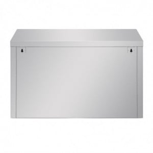 Placard de pared de acero inoxidable 900 x 300 mm - Vogue - Fourniresto