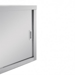 Placard de pared de acero inoxidable 900 x 300 mm - Vogue - Fourniresto