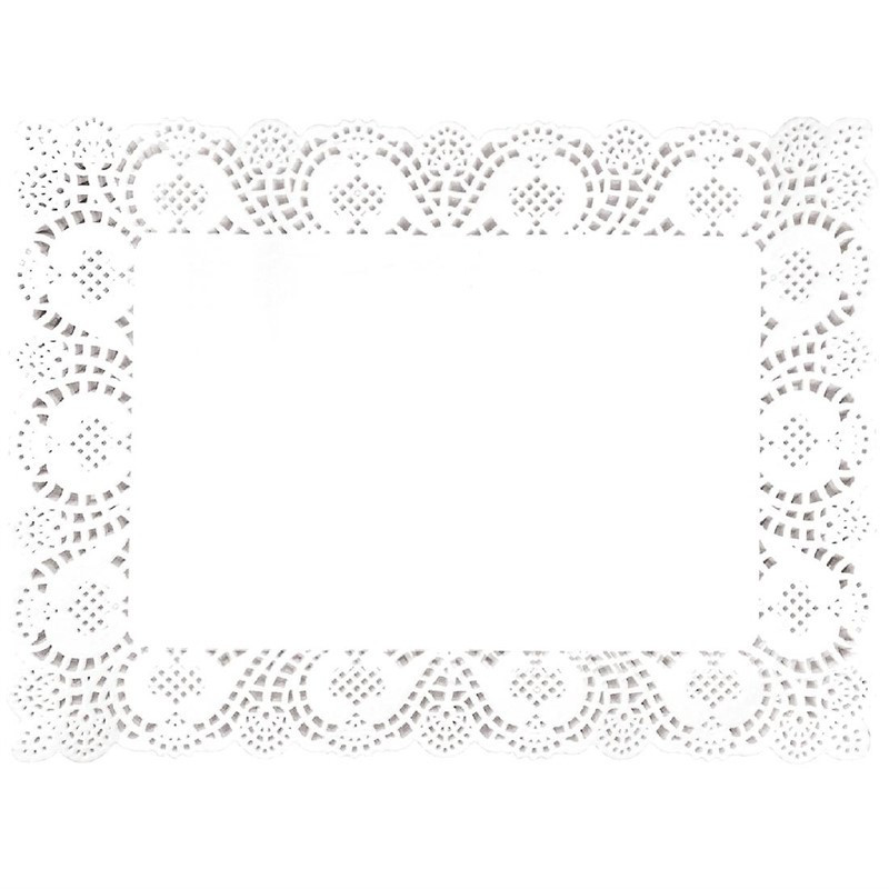 Mantel rectangular de papel 300 x 400 mm - Lote de 250 - Fiesta - Fourniresto