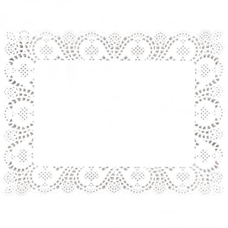 Mantel rectangular de papel 300 x 400 mm - Lote de 250 - Fiesta - Fourniresto