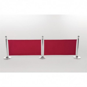Barrière De Tela Roja Y Fijaciones - Bolero - Fourniresto