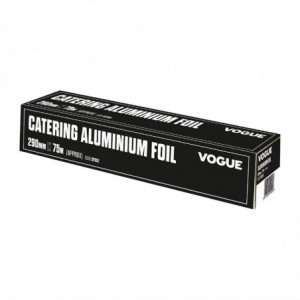Papel de aluminio con caja dispensadora de 290 mm - Vogue - Fourniresto