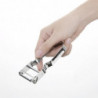 Serrated Stainless Steel Peeler - Vogue - Fourniresto