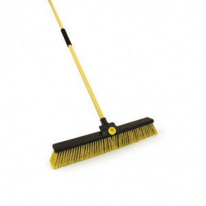 Professional Bulldozer Broom with Soft and Stiff Bristles 610 mm - FourniResto - Fourniresto