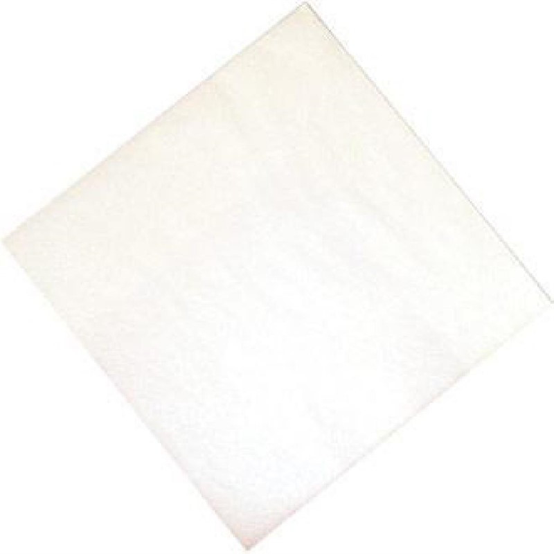 Servilleta de mesa de papel blanco 2 capas 300 x 300 mm - Lote de 1500 - FourniResto - Fourniresto