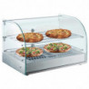 Vitrina Caliente de Mostrador 2 Niveles 45 L - Buffalo - Fourniresto