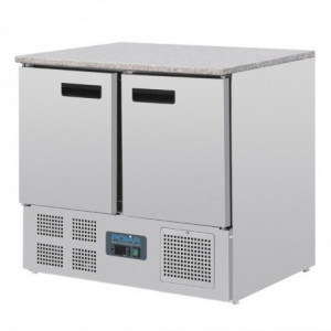 Mesa refrigerada positiva con encimera de mármol 240 L - Polar - Fourniresto