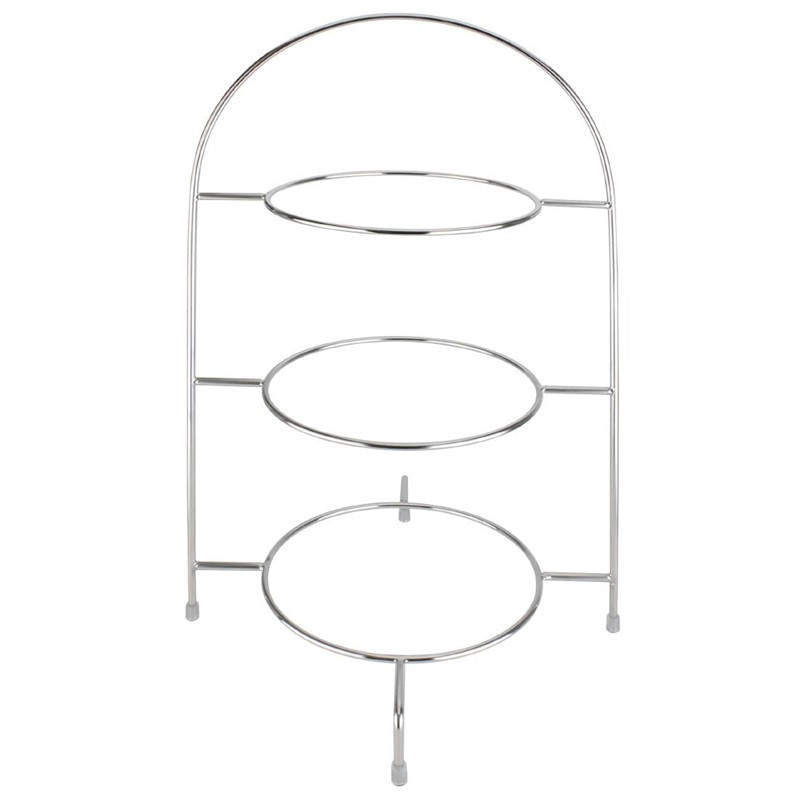 Expositor para 3 platos de 270 mm para salón de té - Olympia - Fourniresto