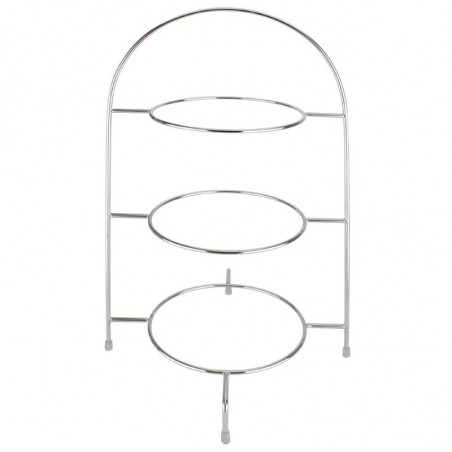 Expositor para 3 platos de 270 mm para salón de té - Olympia - Fourniresto