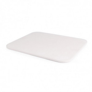 Piedra para pizza rectangular con soporte 380 x 305 mm - FourniResto - Fourniresto