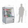 Vitrina mural refrigerada positiva con 3 estantes de 918 mm - Polar - Fourniresto