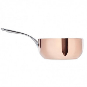 Flared Copper 3 Layer Induction Saute Pan Ø 200 mm - Vogue - Fourniresto