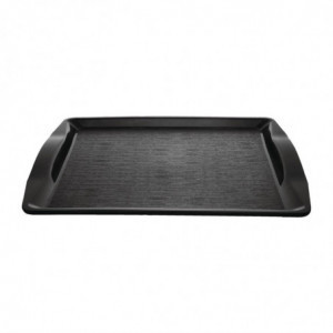 Bandeja SelfService con Asas Negro 420 x 305 mm - Olympia KRISTALLON - Fourniresto