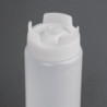 Polypropylene 455 ml Soft Sauce Dispenser - Vogue - Fourniresto