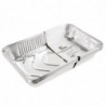 Bandeja rectangular de aluminio GN 1/1 9,6 L - Lote de 5 - Fiesta - Fourniresto