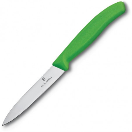 Cuchillo de oficina verde hoja de 10 cm - Victorinox - Fourniresto