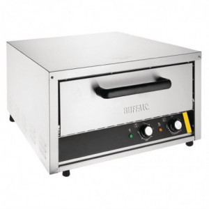 Horno para Pizza 45 cm con Piedra - 2000 W - Buffalo