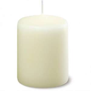 Velas cilíndricas marfil Ø 60 mm - Lote de 12 - FourniResto - Fourniresto