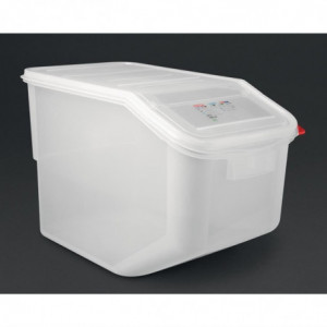 Caja de ingredientes transparente 50 L - Araven - Fourniresto