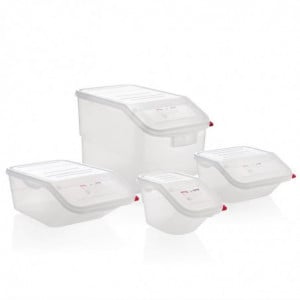 Caja de ingredientes transparente 50 L - Araven - Fourniresto