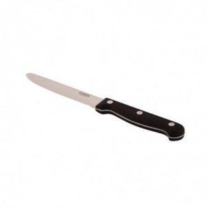 Cuchillo de carne redondeado negro - Lote de 12 - Olympia - Fourniresto