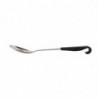 Perforated Serving Spoon Black Handle Stainless Steel 340 mm - Vogue - Fourniresto