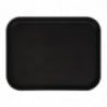 Bandeja rectangular antideslizante de fibra de vidrio Camtread negro 45,7 cm - Cambro - Fourniresto