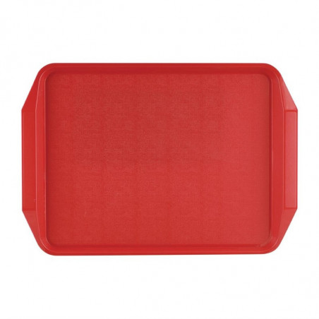 Bandeja Roja con Asas 435x305mm - Roltex - Fourniresto