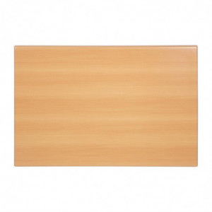 Plateau de Table Rectangulaire Pré Percé Hêtre - Bolero - Fourniresto