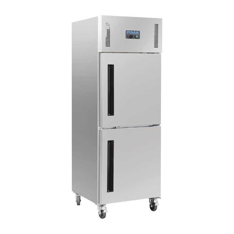 Armario refrigerado positivo de 2 puertas GN 2/1 Serie G 600 L - Polar - Fourniresto