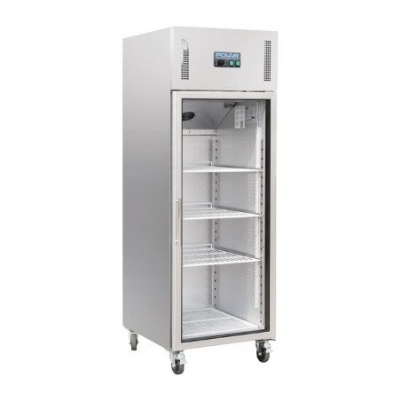 Vitrina refrigerada positiva simple GN 2/1 serie G 600 L - Polar - Fourniresto