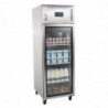 Vitrina refrigerada positiva simple GN 2/1 serie G 600 L - Polar - Fourniresto