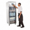 Vitrina refrigerada positiva simple GN 2/1 serie G 600 L - Polar - Fourniresto