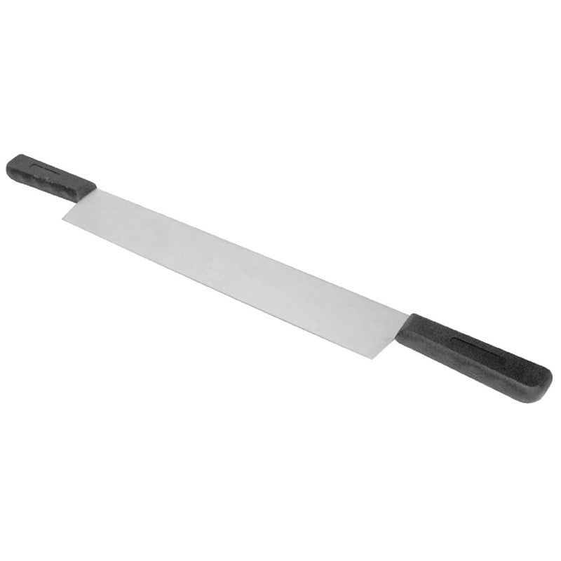 Cuchillo de queso de acero inoxidable de 2 manos 380 mm - Vogue - Fourniresto