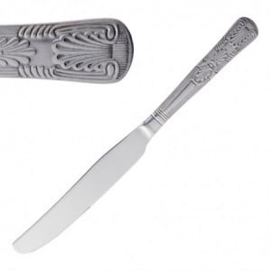 Cuchillo de mesa Kings de acero inoxidable - Lote de 12 - Olympia - Fourniresto