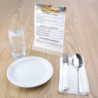 Acrylic Menu Holder A5 - Olympia - Fourniresto