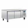 Refrigerated positive base GN 1/1 Series U 2 doors 214L - Polar - Fourniresto